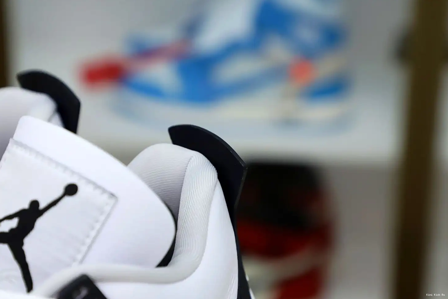 AIR BLACK MILITARY Kimikick JORDAN 4 0816
